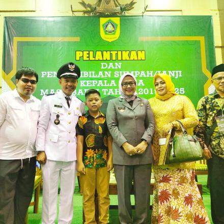 Pelantikan Kepala Desa Waru Jaya Periode 2019-2025